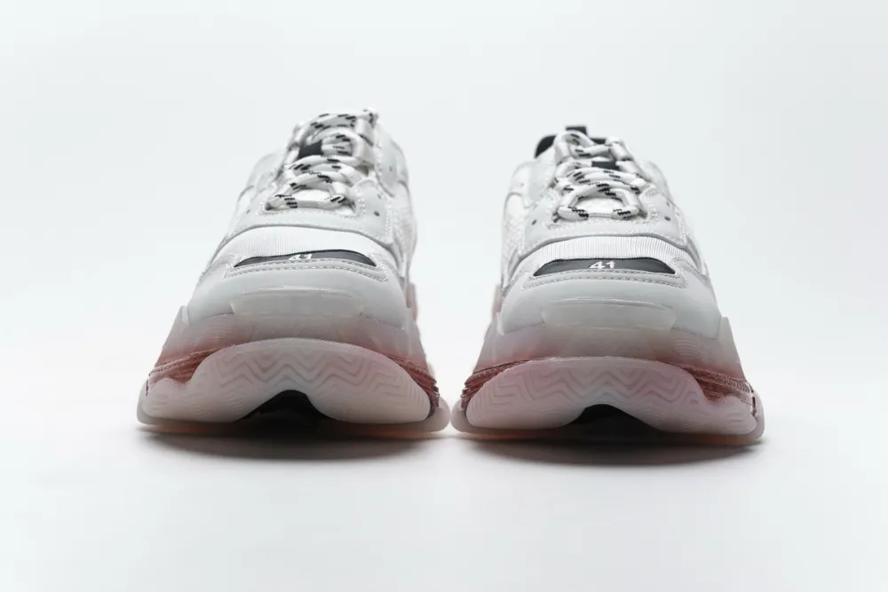  Balenciaga Triple S Milk White Black 0625 W09O1