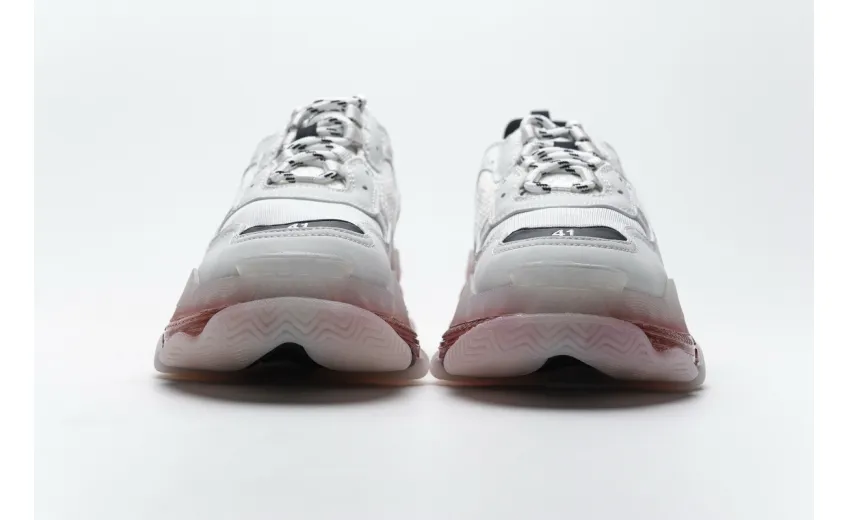  Balenciaga Triple S Milk White Black 0625 W09O1