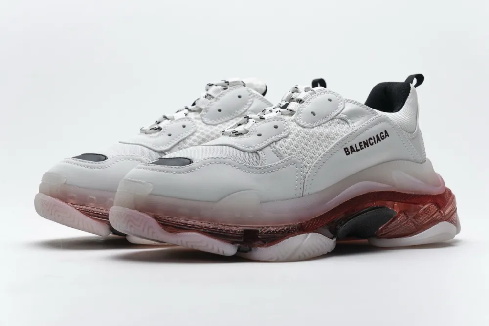  Balenciaga Triple S Milk White Black 0625 W09O1