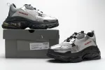 Balenciaga Triple S Black Silver 541624 W09E1 7320 