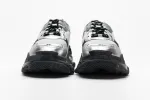  Balenciaga Triple S Black Silver 541624 W09E1 7320 