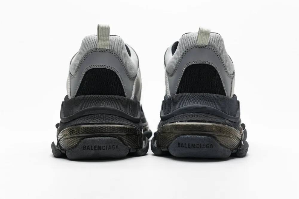  Balenciaga Triple S Black Silver 541624 W09E1 7320 