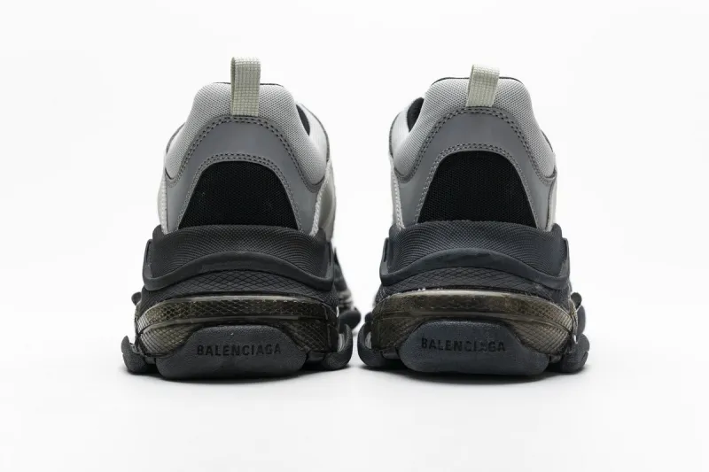  Balenciaga Triple S Black Silver 541624 W09E1 7320 