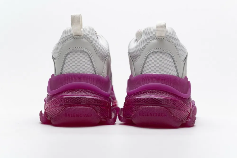  Balenciaga Triple S White Pink 544351 W09O1 2281