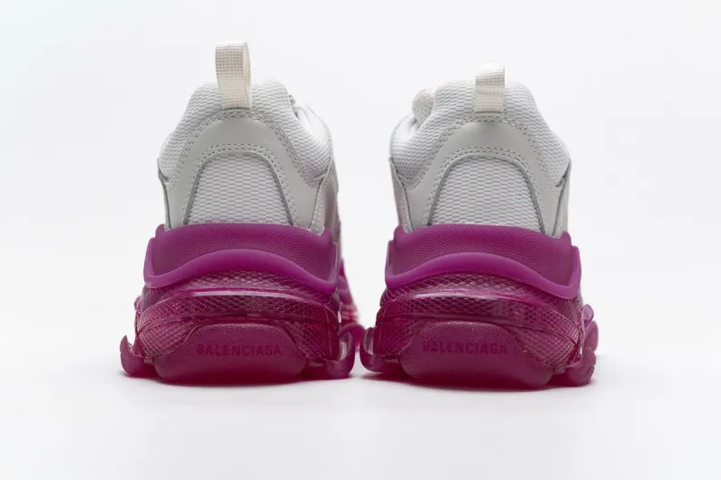  Balenciaga Triple S White Pink 544351 W09O1 2281