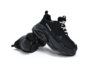  Balenciaga Triple S Black 541624 W09O1 1000  02