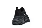  Balenciaga Triple S Black 541624 W09O1 1000 