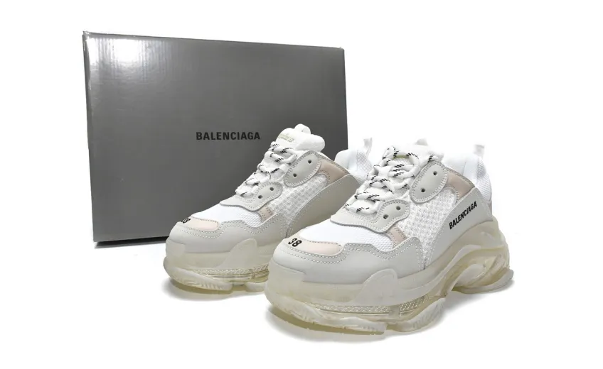  Balenciaga Triple S White 544351 W09E1 9000