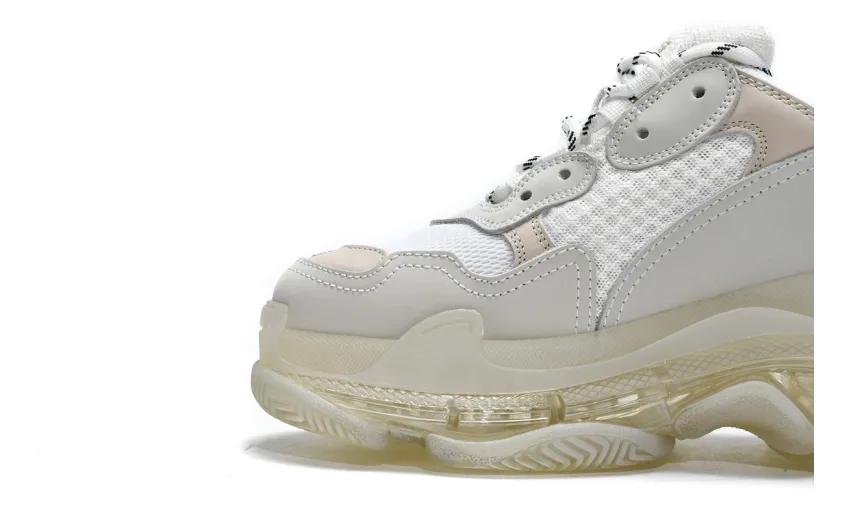  Balenciaga Triple S White 544351 W09E1 9000