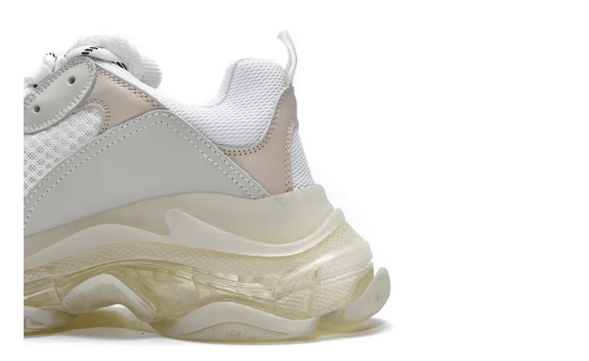  Balenciaga Triple S White 544351 W09E1 9000