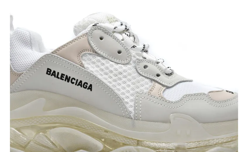  Balenciaga Triple S White 544351 W09E1 9000
