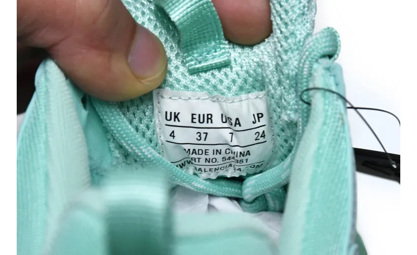  Balenciaga Triple S Aqua 544351 W2GA1 4500