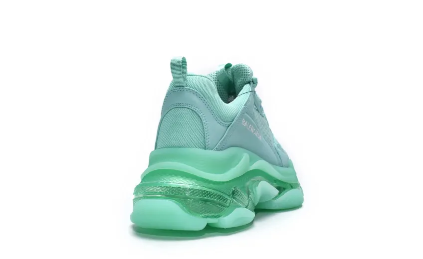  Balenciaga Triple S Aqua 544351 W2GA1 4500