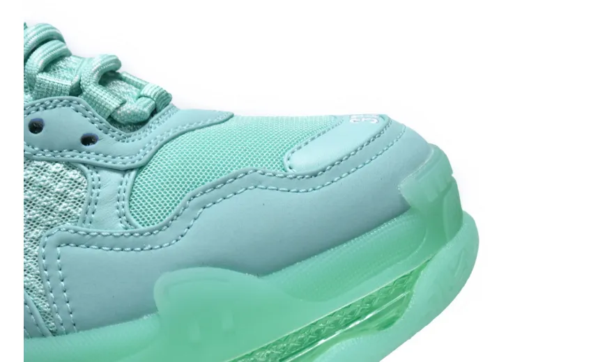  Balenciaga Triple S Aqua 544351 W2GA1 4500