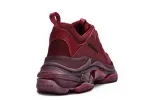  Balenciaga Triple S Red Wine 544351 W06F1 9878