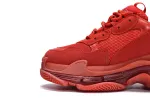  Balenciaga Triple S Dark Red 541624 W09O1 6500