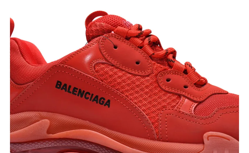  Balenciaga Triple S Dark Red 541624 W09O1 6500