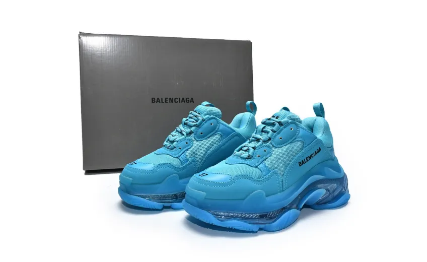  Balenciaga Triple S Cyanine 544351 W09O1 9008