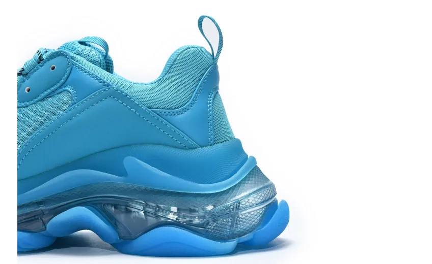  Balenciaga Triple S Cyanine 544351 W09O1 9008