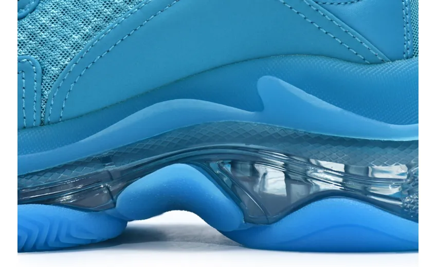  Balenciaga Triple S Cyanine 544351 W09O1 9008