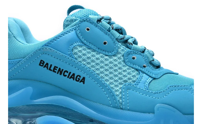 Balenciaga Triple S Cyanine 544351 W09O1 9008