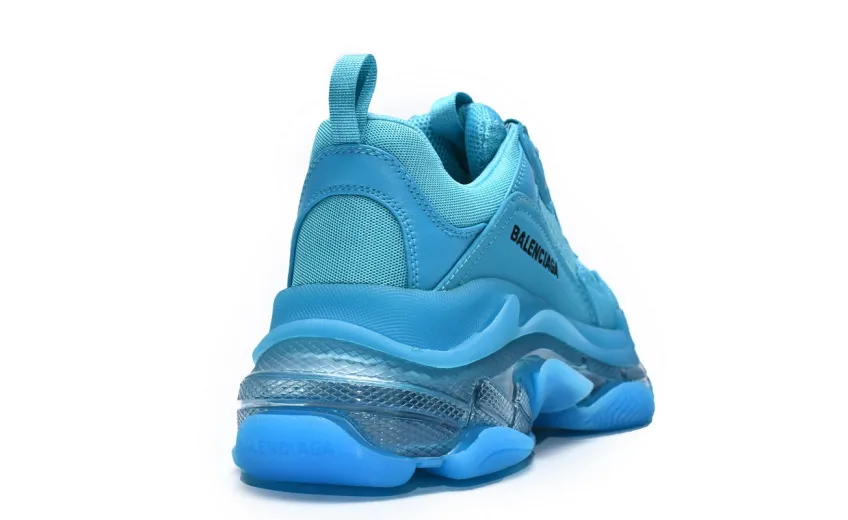  Balenciaga Triple S Cyanine 544351 W09O1 9008