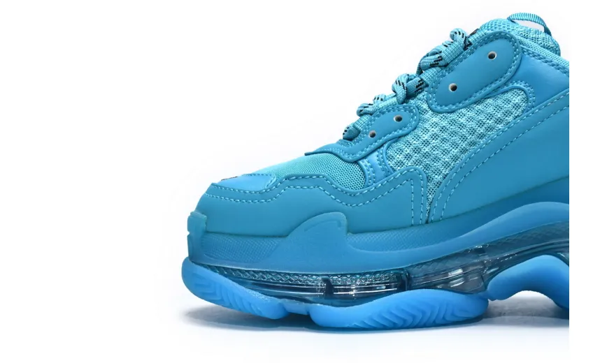  Balenciaga Triple S Cyanine 544351 W09O1 9008