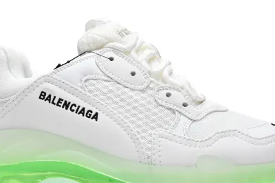  Balenciaga Triple S White Green 544351 W09O1 9001 02
