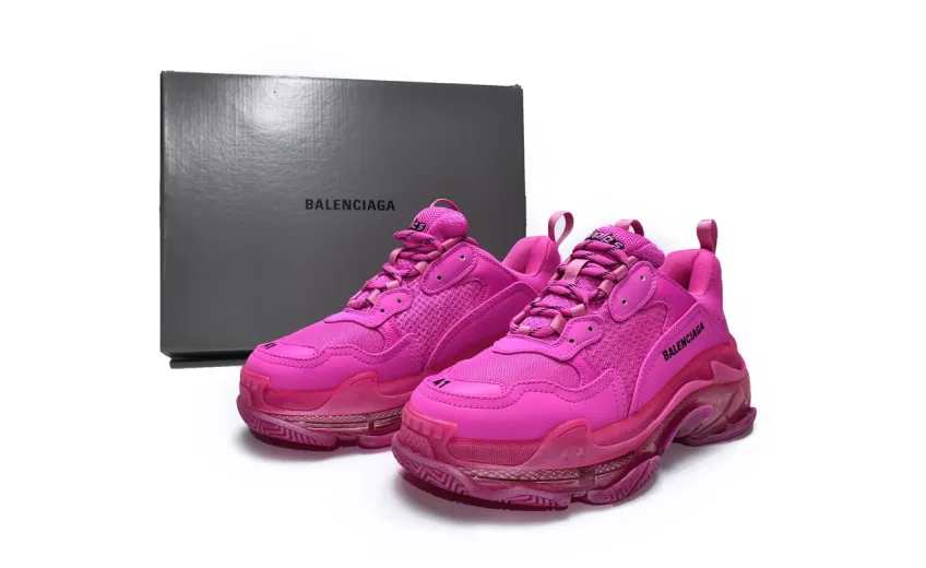  Balenciaga Triple S Plum Red 541624 W2FG1 5059