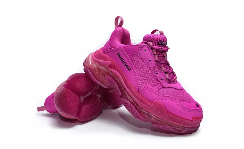  Balenciaga Triple S Plum Red 541624 W2FG1 5059