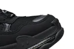  Balenciaga Triple S Black 541624 W2FB1 1000
