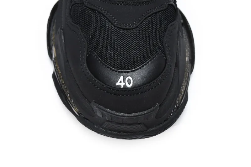  Balenciaga Triple S Black 541624 W2FB1 1000