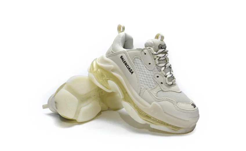 Balenciaga Triple S Creamy White 541624 W2GA1 9100