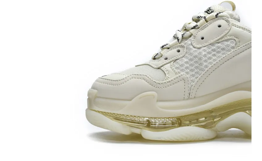  Balenciaga Triple S Creamy White 541624 W2GA1 9100