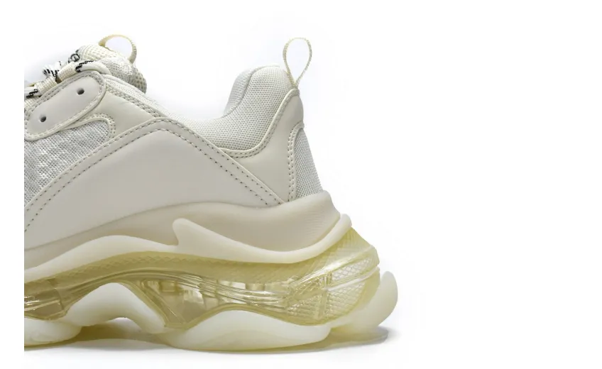  Balenciaga Triple S Creamy White 541624 W2GA1 9100