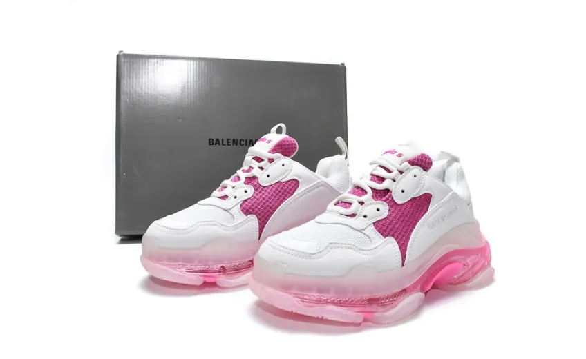  Balenciaga Triple S White Peach 544351 W09ON 9028