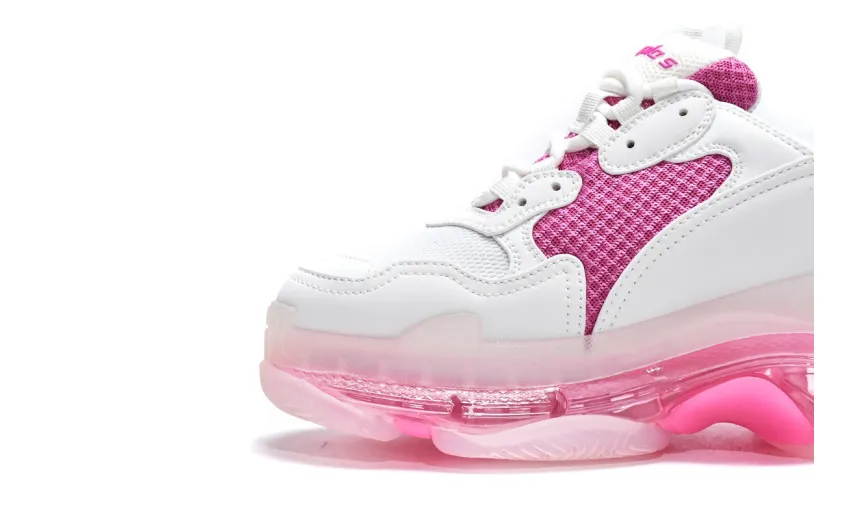  Balenciaga Triple S White Peach 544351 W09ON 9028