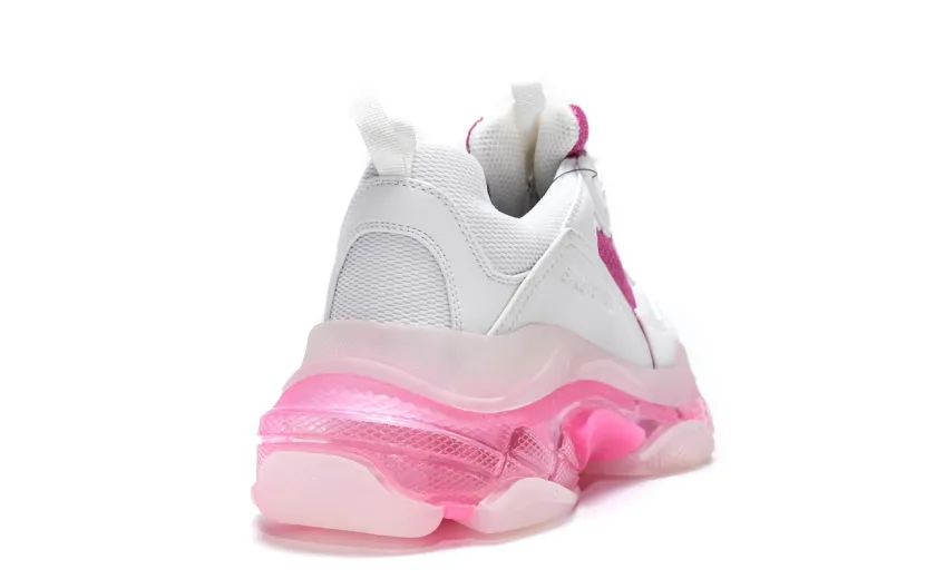  Balenciaga Triple S White Peach 544351 W09ON 9028
