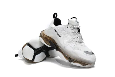  Balenciaga Triple S White Black 541624 W2GS1 9012 02