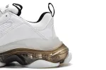  Balenciaga Triple S White Black 541624 W2GS1 9012