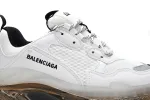  Balenciaga Triple S White Black 541624 W2GS1 9012