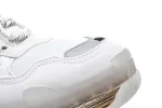  Balenciaga Triple S White Black 541624 W2GS1 9012
