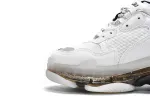  Balenciaga Triple S White Black 541624 W2GS1 9012