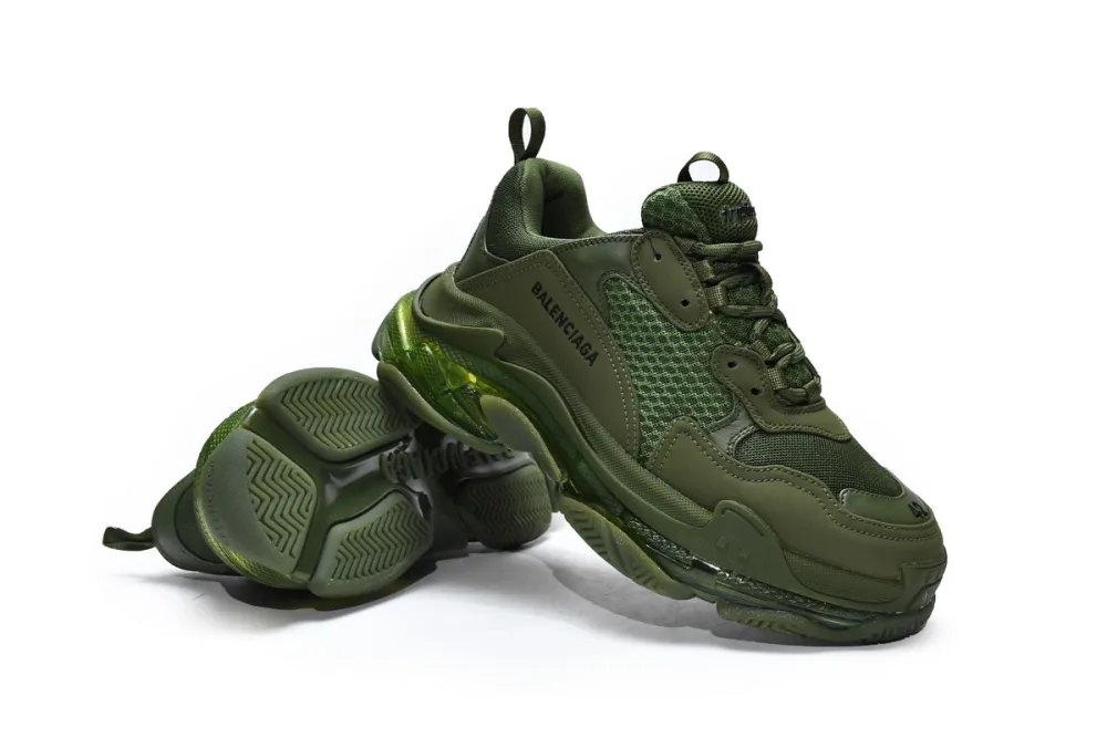  Balenciaga Triple S Pitch Green 541624 W2GA1 2325