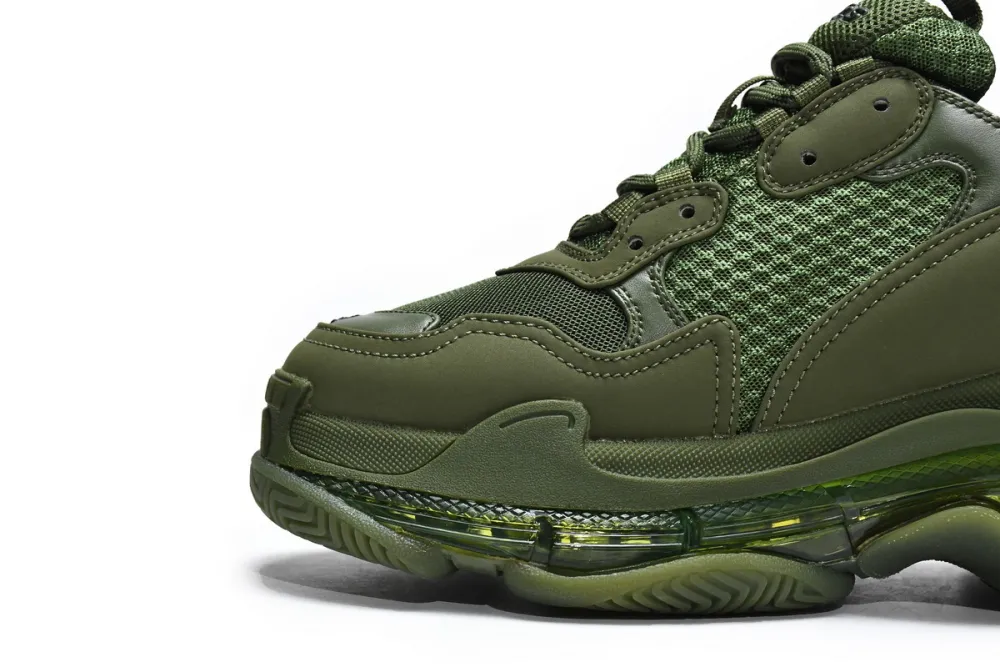  Balenciaga Triple S Pitch Green 541624 W2GA1 2325