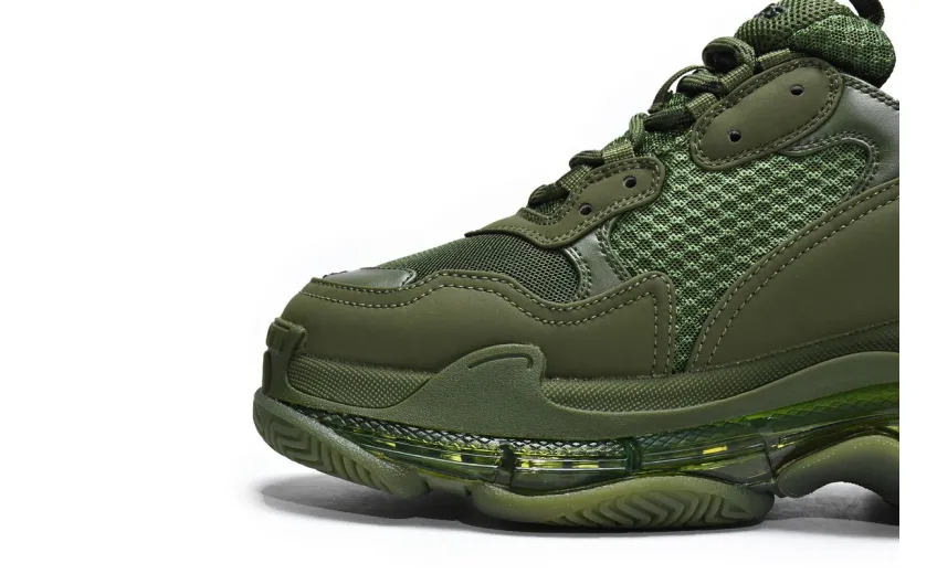  Balenciaga Triple S Pitch Green 541624 W2GA1 2325