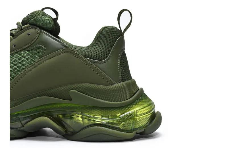  Balenciaga Triple S Pitch Green 541624 W2GA1 2325