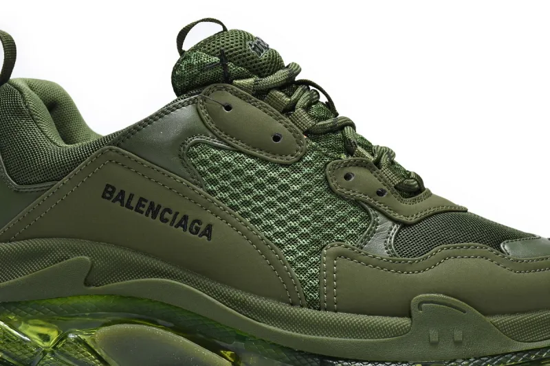  Balenciaga Triple S Pitch Green 541624 W2GA1 2325