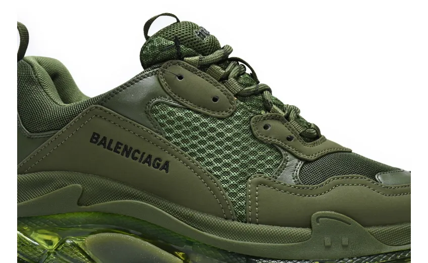  Balenciaga Triple S Pitch Green 541624 W2GA1 2325