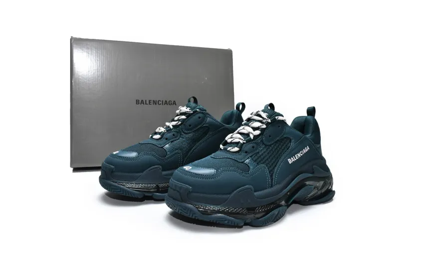  Balenciaga Triple S Dark Green 541624 W2GA1 3210